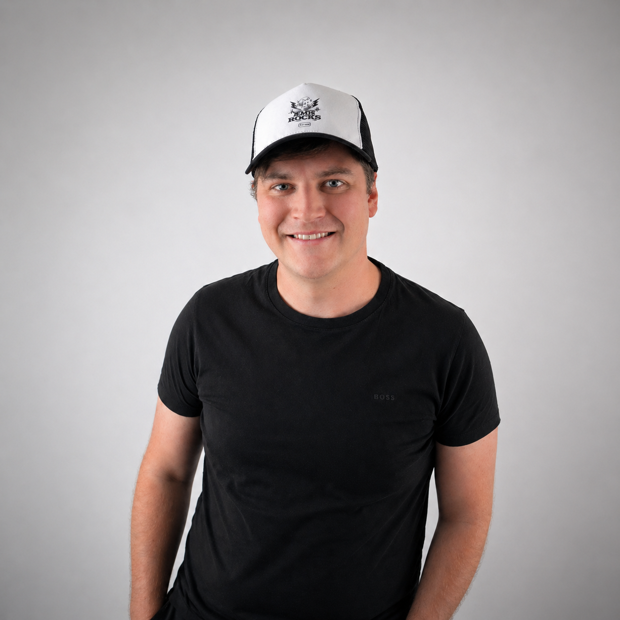 Schwarzes EMS Rocks Basecap